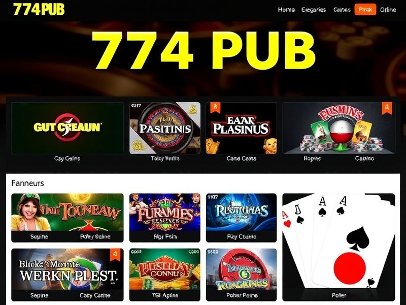 Welcome to 774 pub, your go-to source for trustworthy gambling information. Explore the latest games, promotions, and expert insights at 774pub.com. Play safe and smart with our comprehensive guides.